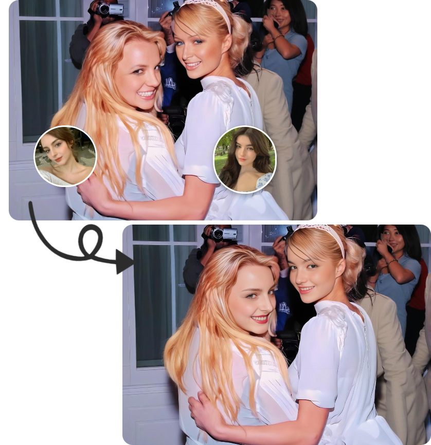 swap-multiple-faces-among-friends swap multiple faces among friends